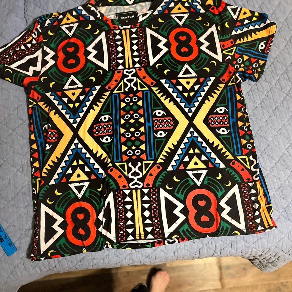 Vintage Reason Multicolor‎ Graphic Tee